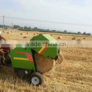 Hot sale mini round hay baler for farm machinery