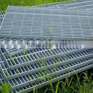 galvanized steel grid plate/flooring and platform steel grating panel /steel grating size