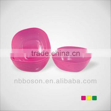 hot sell 4pc plastic bowl--size:Dia.16*6cm