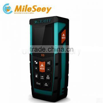 Mileseey 100m Handheld Laser Distance Meter Digital Laser Range Finder Laser Range Meter Laser Tape Measure X6 photo-3