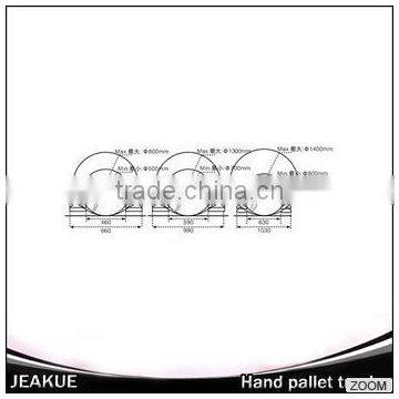 CE Hand Pallet Truck 1500kg Paper Roller Handling photo-4