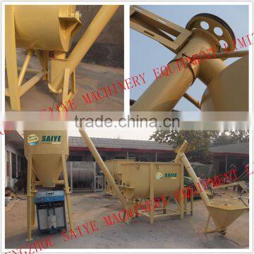 2t/h horizontal dry mortar mixer production line