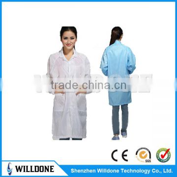 High Quality Cleanroom Anti-static Cloth, ESD Smock