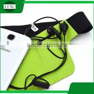 waterproof elastic running cell mobile phone sport waist bag belt