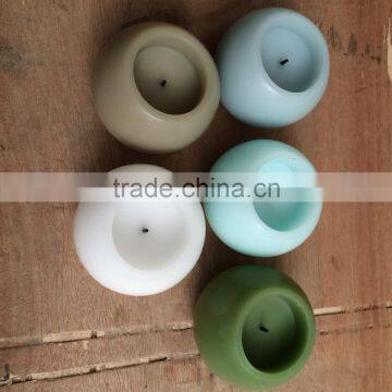 Round Ball Shaped Real Wax Candle Led Flicking Cotton Wick Candle Led Candle With Black Cotton Led Candle With Timer photo-2