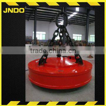 Round super electromagnet permanent magnetic lifter