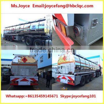 40000liters Fuel Tank Trailer,Aluminum Tanker Trailer Manufacture photo-2