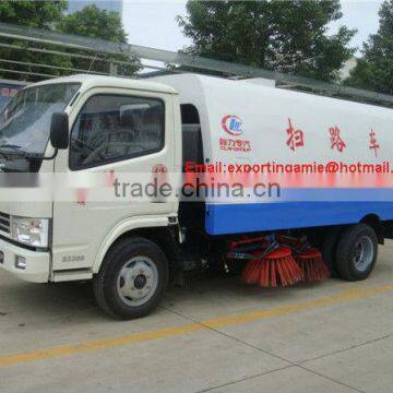 mechanical broom sweeper truck