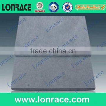 Wood fiber acoustic panel fiber cement board for interior cladding
