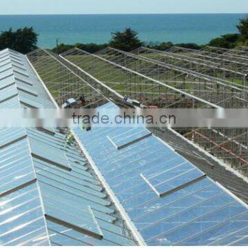 Galvanized Steel Frame Large Glass Agricultural Greenhouses photo-2