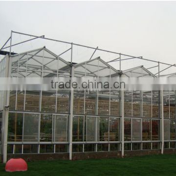 Aluminum glass greenhouse gutter used for agricture