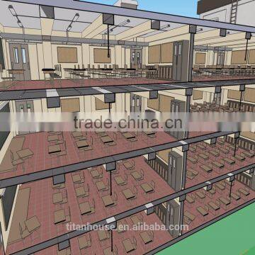 High Quality Light Steel Prefabricated School Buildings photo-5