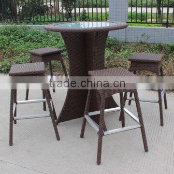 Western Modern Outdoor Wicker Bar Furniture (CF878) photo-2