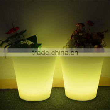 small Decoration LED flower pot for wholesale,for livingroom/balcony