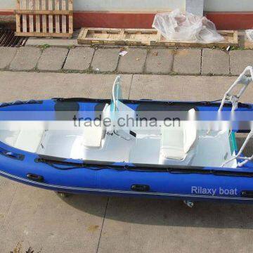 8 Person Rigid Hull Fishing Plastic Boat