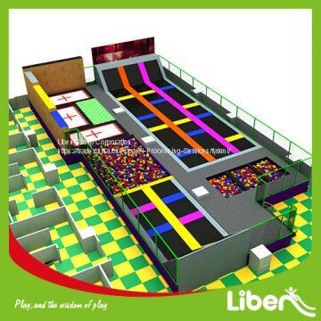 Indoor Jumping Fitness Trampoline Workout