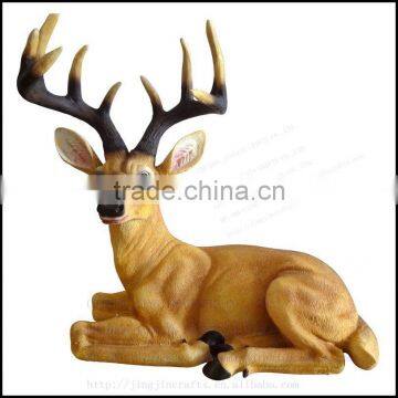 2017 modern hotel shop and home decoration resin deer