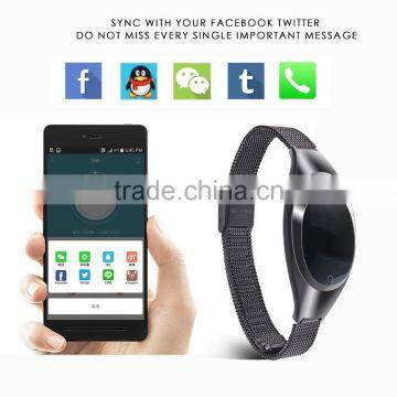 Intelligent Multifunctional Z18 Bracelet With Blood Pressure Monitor/Call Reminder/Clock Alarm, Smart Bluetooth Jewelry Bracelet photo-3