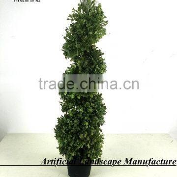 SJLJ013716 Artificial Potted Plant Fake Plastic Topiary Tree for Garden Home Decoration photo-3