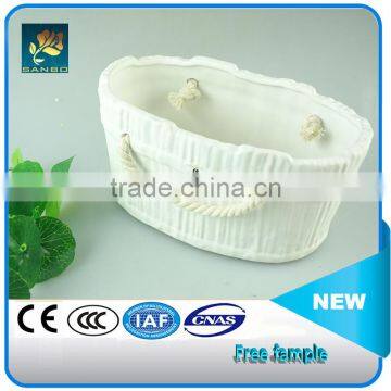 new arrival creative modern ceramic vase , bonsai pot ceramic