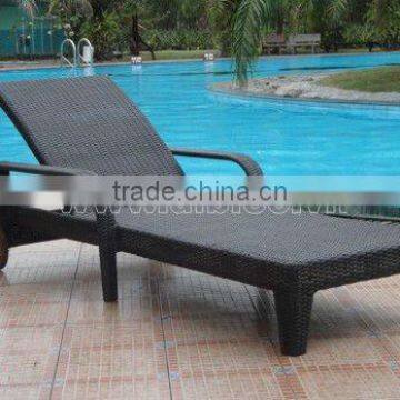 Poly Rattan Sunbed / PE Wicker Sun Lounger photo-1