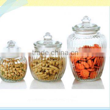 airtight glass jars with lid