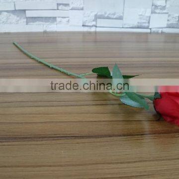 Red Silk Rose Flower for Wedding Decoration photo-3