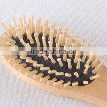 Elastic Massage Wooden Comb With Hanging Hole/hair Brush photo-3