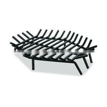 powder coated fireplace grate