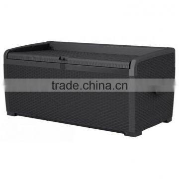 KD Alumi Garden PE Rattan Storage Boxs Wholesale Direct Manufacturer