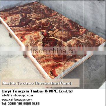 071 Interior Decorative Marble Texture Waterproof Pvc Bathroom Wall Panels photo-3