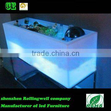 LED ice cube storage box, nightclub furniture for sale