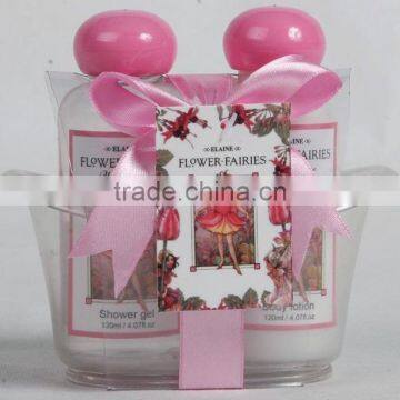 2 PCS BATH SET W/PP PLASTIC TUB