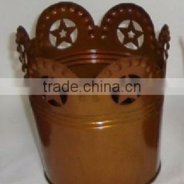 Multiple color optional hollow flower pot/garden planter