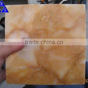 yellow onyx slabs