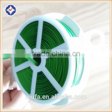 30m Garden Twist tie wire reel with cutter Plant bush flower strong support