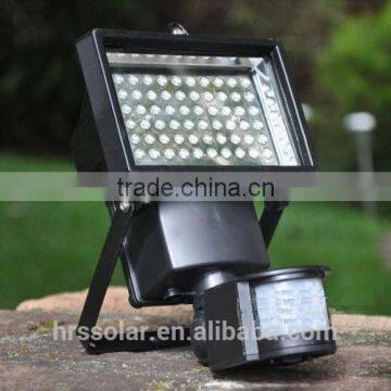 Super-bright 60 LED solar security light & motion light & PIR sensor light