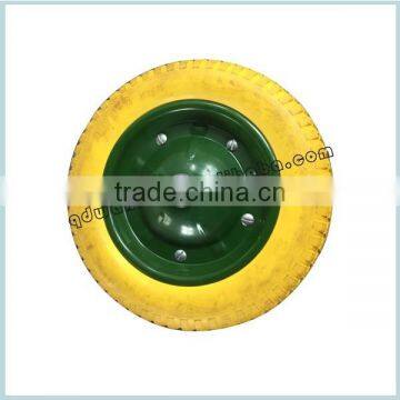 Manufacture pu Wheelbarrow Wheel 4.00-8 photo-5