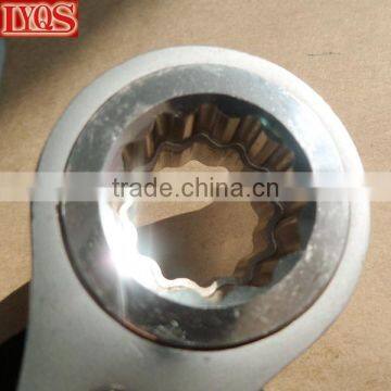 Ratchet Podger Spanner 19/21mm Wrench Steel Erecting Spanners Double Sockets photo-6