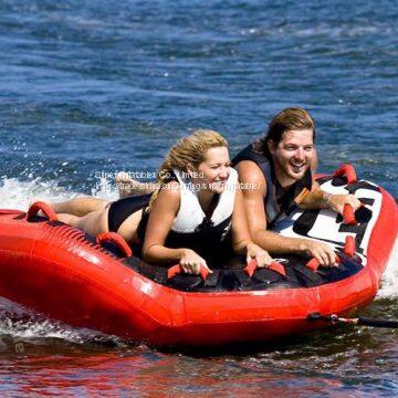 Towable Water Tube Inflatable Rider Raft Float Game for Sale photo-3