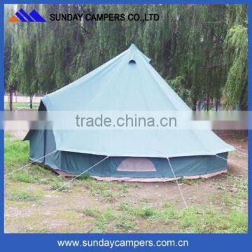 Outdoor High Quality Cotton Canvas Bell Tent for Camping photo-4