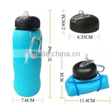 High Quality Direct Factory Silicone Traveling Water Bottle photo-4