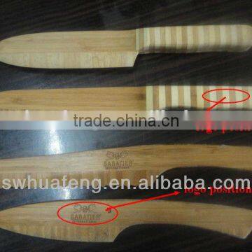 2016 Fashion bamboo vegetable knife