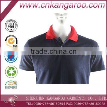 2016 Black Cotton Mens Polo Shirt photo-4