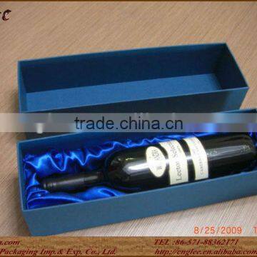 high-end cheap cardboard wine bottle box for gift