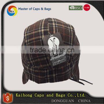 Winter Flat Visor Baseball Cap With Two Earflap Both Side/earflap Baseball Cap photo-6