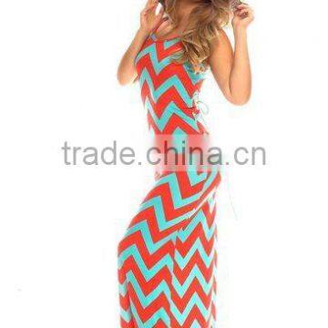 Garment Factory Oem Sleeveless Floral Printed Bohemian Dress Pattern Summer Casual Dresses Colorful Pattern Print Women Dress photo-3