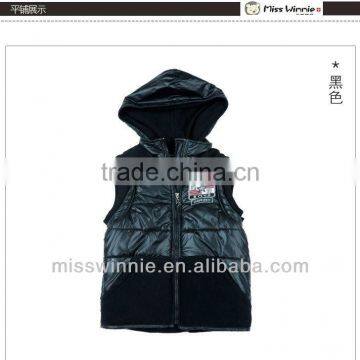 new design thick and warm children winter vest