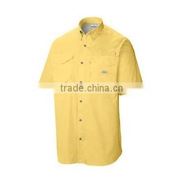 Wholesale Fishing Shirts Short Sleeve Fishing Shirts Fishing Wear Sunscreen Suits Quick Dry Fishing Shirts UV Protect photo-3