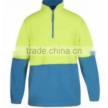 100% POLYESTER 280GSM SAFETY PULLOVER Hi VIS POLAR FLEECE JACKET photo-4